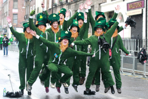 Irlandeses comemoram St. Patrick's Day